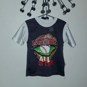 Kids Zone Baseball Jersey | Legendary All Star | size 5
